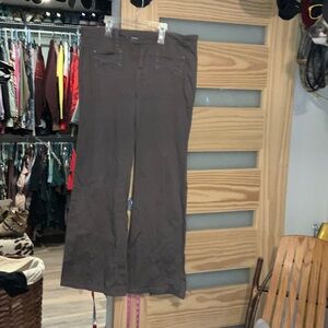 Gray/lavender Flare Pants